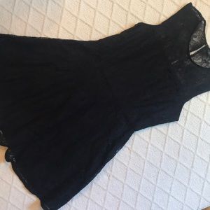 Banana Republic Black Lace cocktail dress